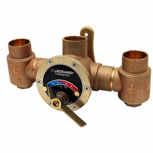 LEONARD VALVE, 2 in Inlet Connection Size, 2 in Outlet Connection Size ...