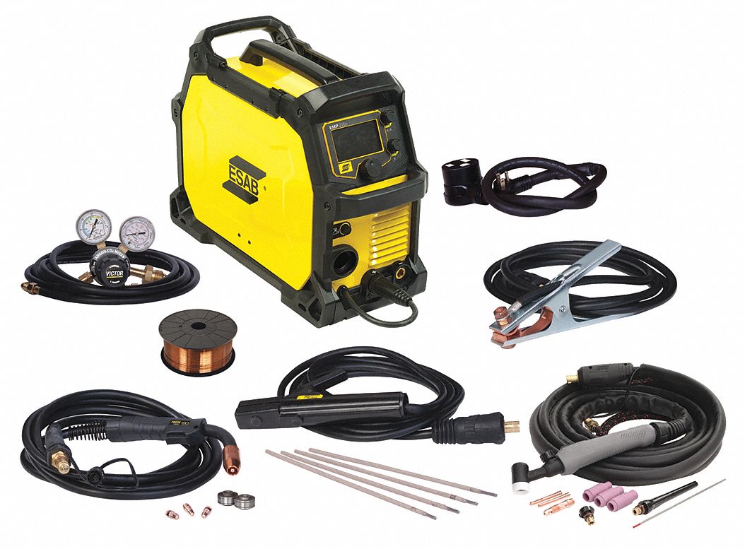 MULTI-PROCESS WELDER, 120/208/230 VAC, 50/60 HZ, 5-150 A/5-240 A, STEEL/ALUMINUM