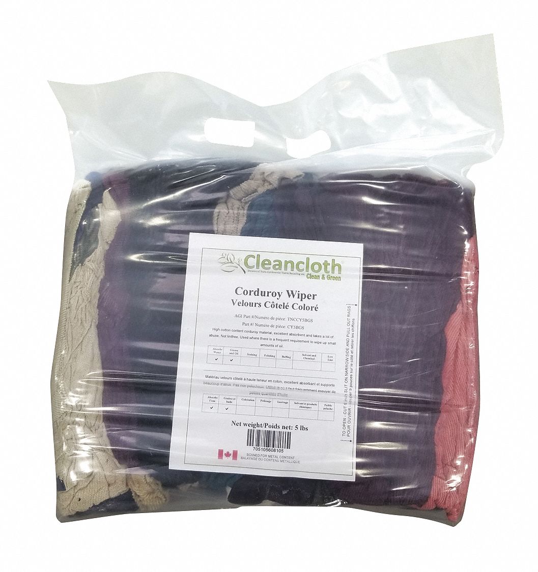 TISSU VELOURS CÔTELÉ,HLE ET GRAISSE,COULEURS ASSORS,DIFFÉRENTES TLE,5 LB,CTN,BTE EST DE 34