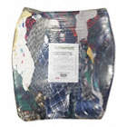 FLANNEL CLOTH, OIL AND GREASE, ASSORTED COLOURS, VARIED SIZES, 25 LBS, COTTON, EST PK 181