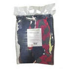 FLEECE CLOTH, OIL AND GREASE, ASSORTED COLOURS, VARIED SIZES, 10 LBS, COTTON, EST PK 72