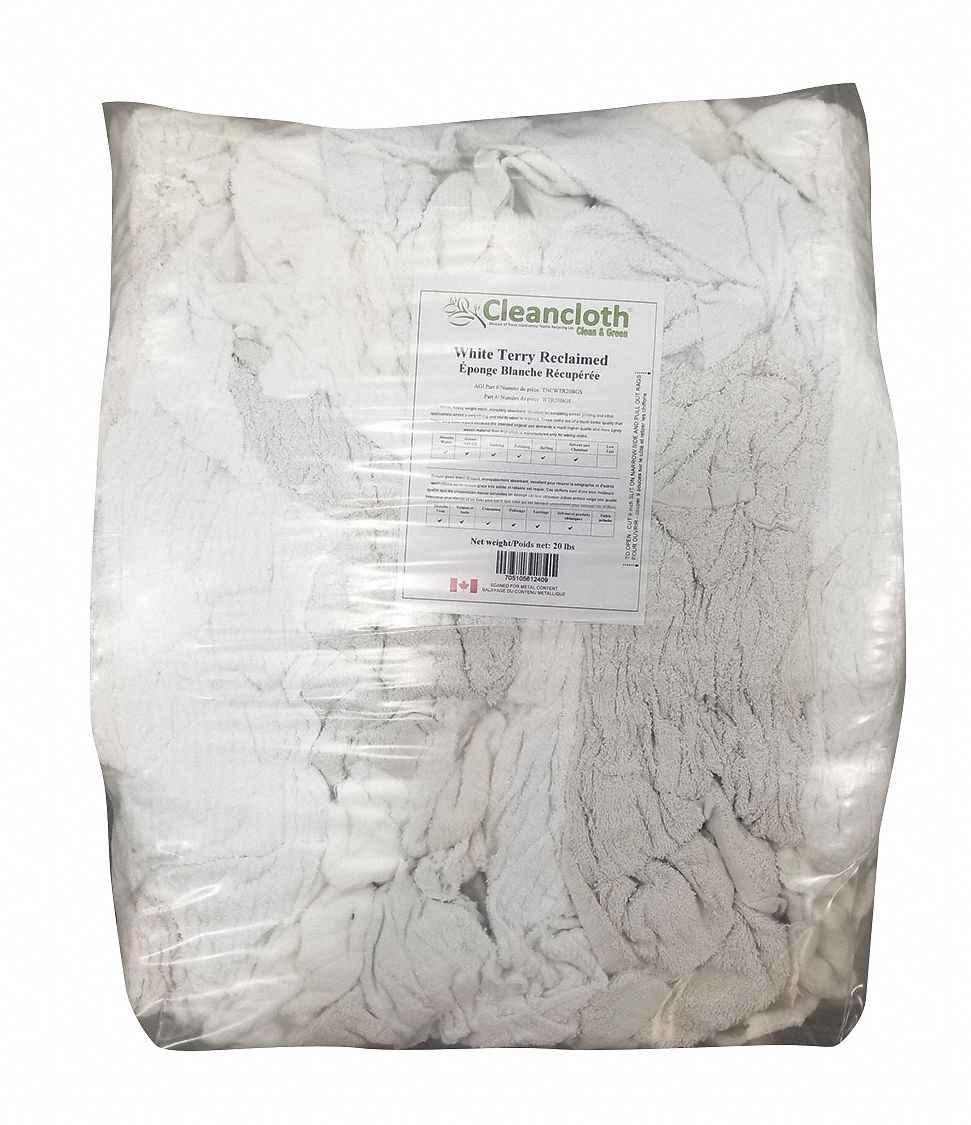 TORCHON,ESSUIE,PELUCHE STANDARD,USG GÉN,BLC,DIFFÉRENTES TLE,72 LB,CTN,BTE EST DE 141