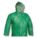 MEN'S SAFETYFLEX RAIN JACKET, GRN, 2XL, POLYESTER/PVC, RESISTS: ACID/CHEMICALS/MILDEW