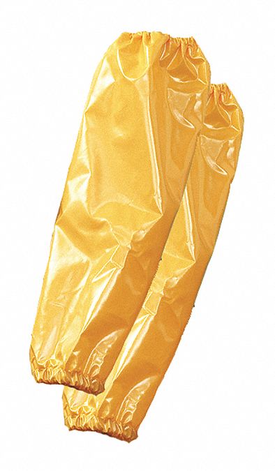 S22167 PROTECTIVE SLEEVE, YELLOW, POLYURETHANE, 10 MIL, PAIR