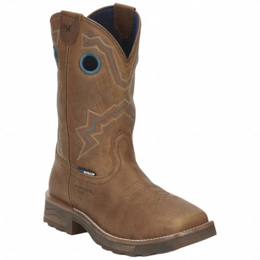 Oil and slip resistant cowboy clearance boots