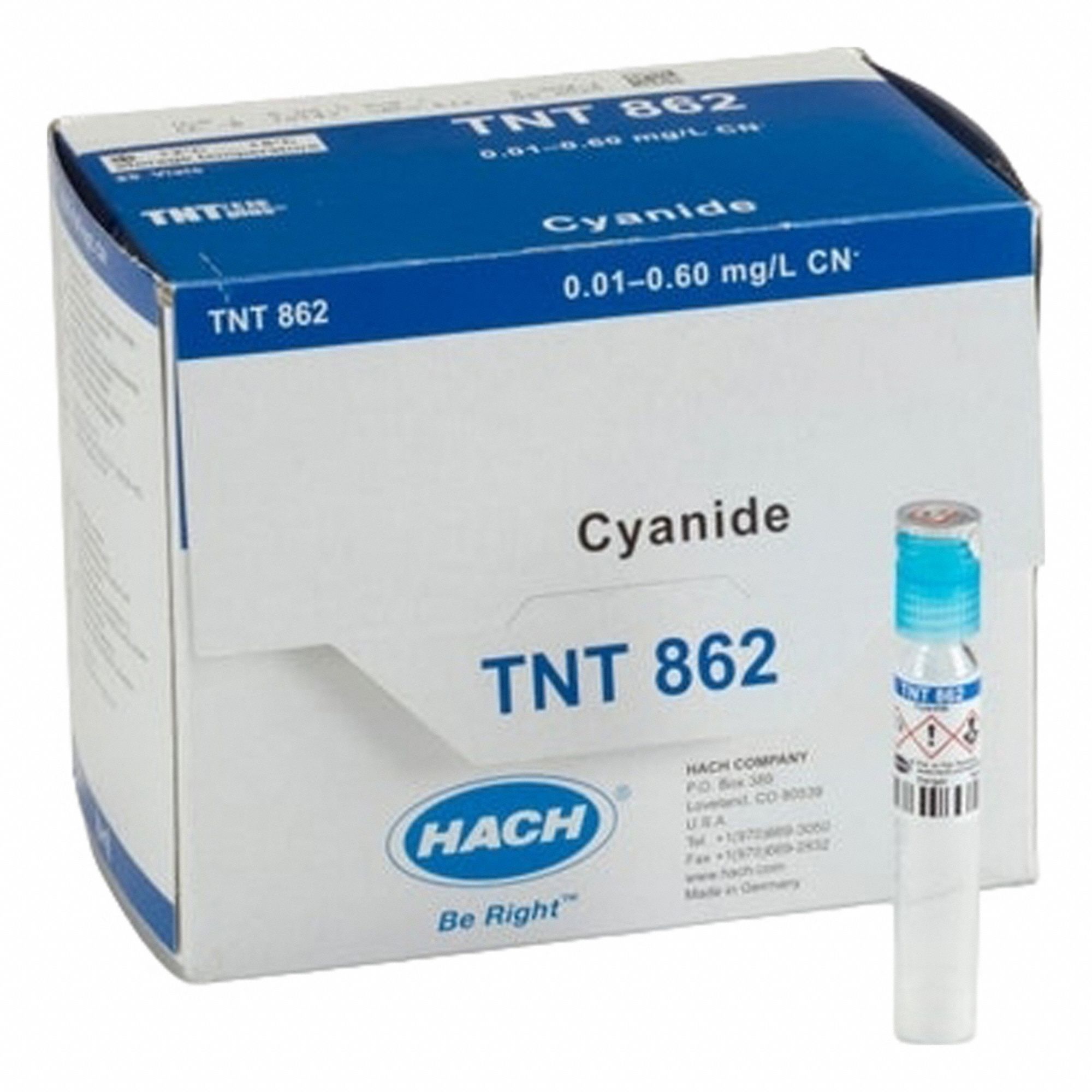 Cyanide Vial Test Vial