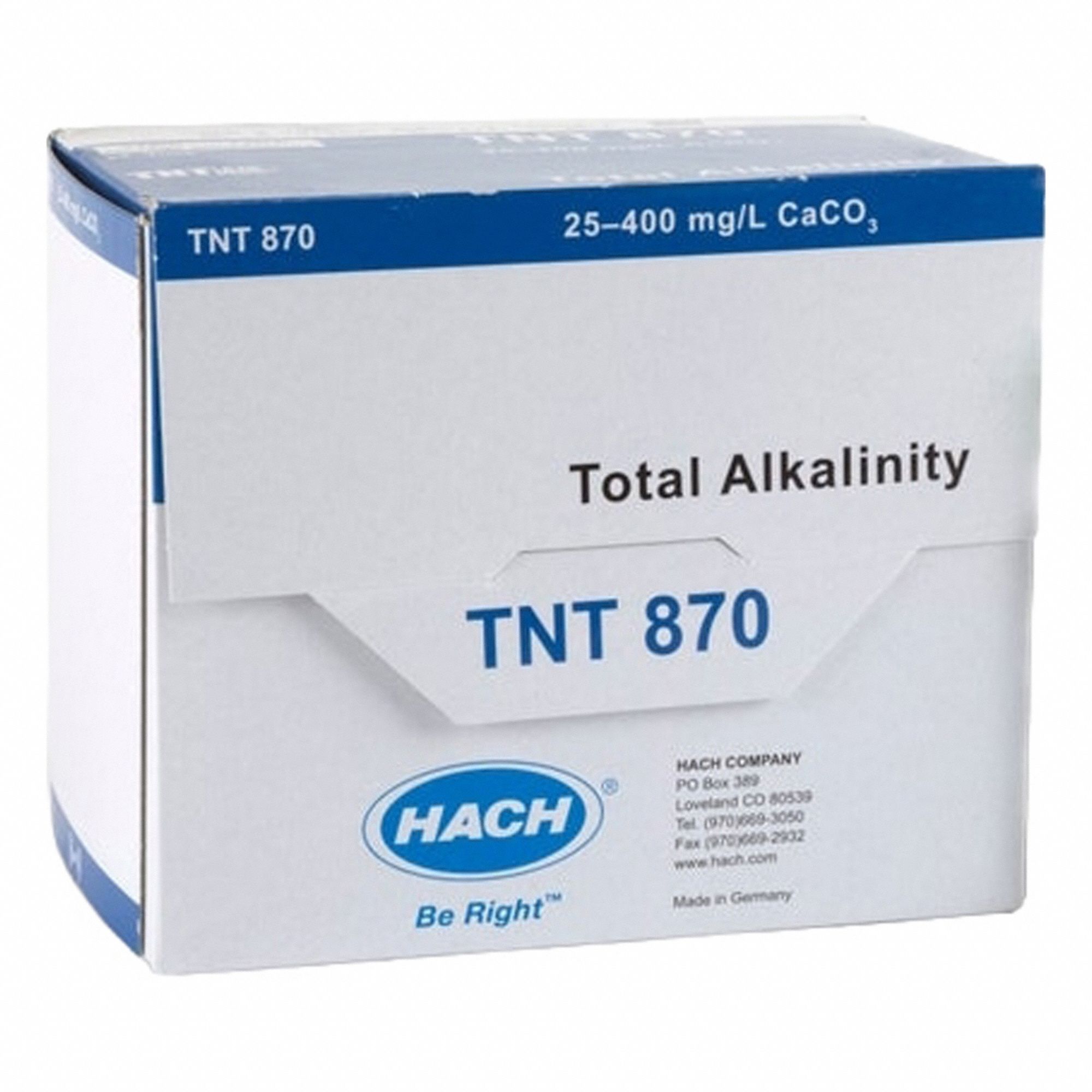Alkalinity Vial Test Vial