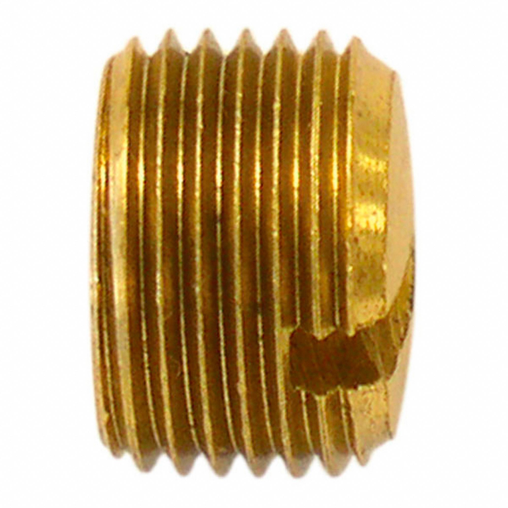 BOUCHON A TETE FENDUE 3/8 (M) NPT