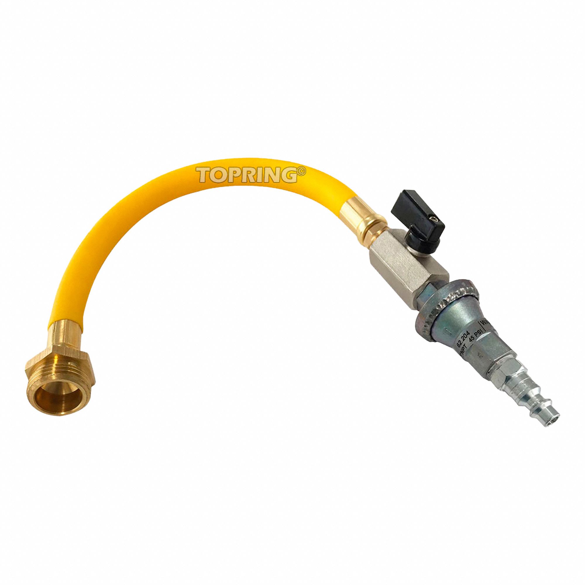 TOPRING ADAPTER,3/4 IN A SIZE,1/4 IN B SIZE,MALE - 4775 - TOP41943 | 41 ...