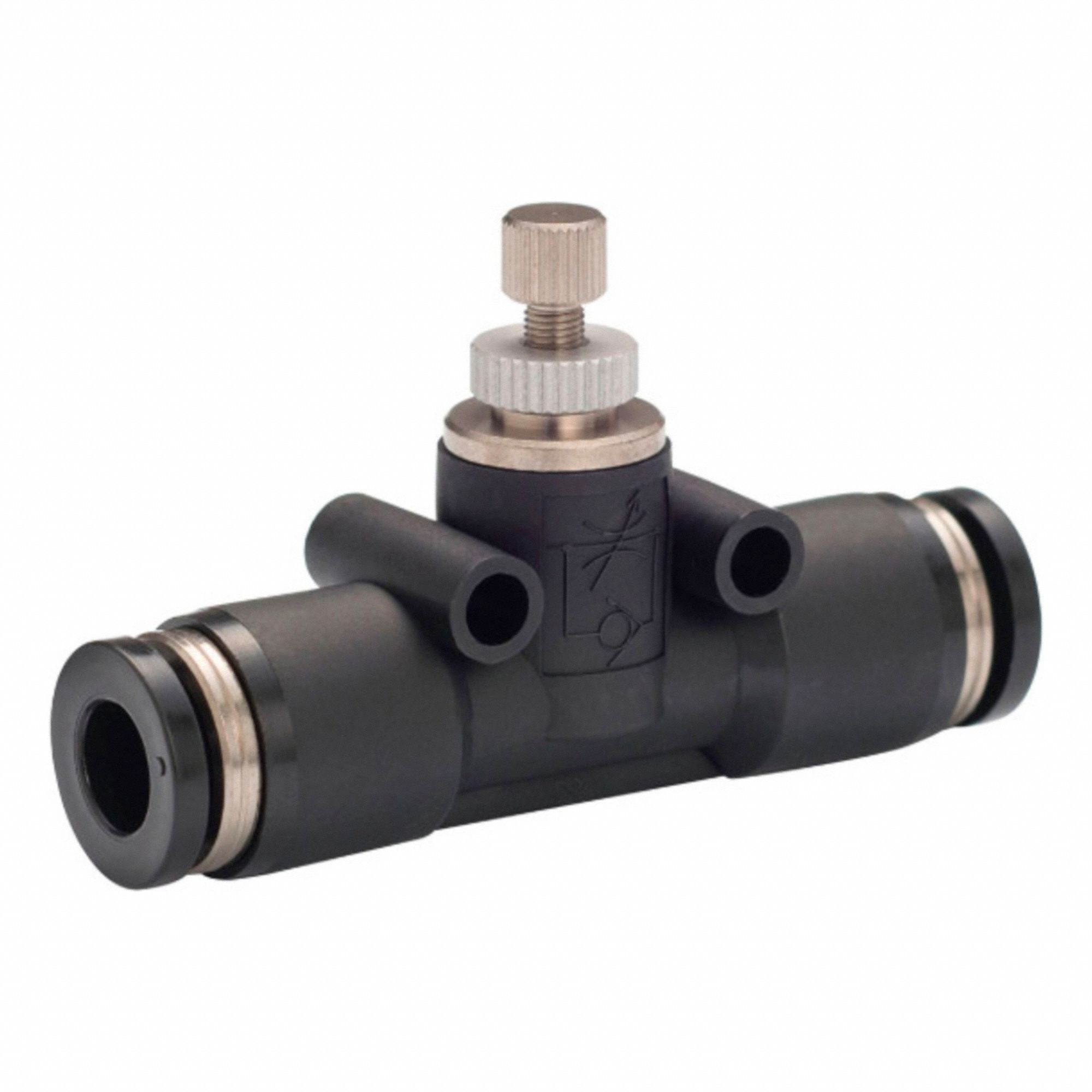 FLOW CONTROL VALVE,POLYMER,4MM,150 PSI