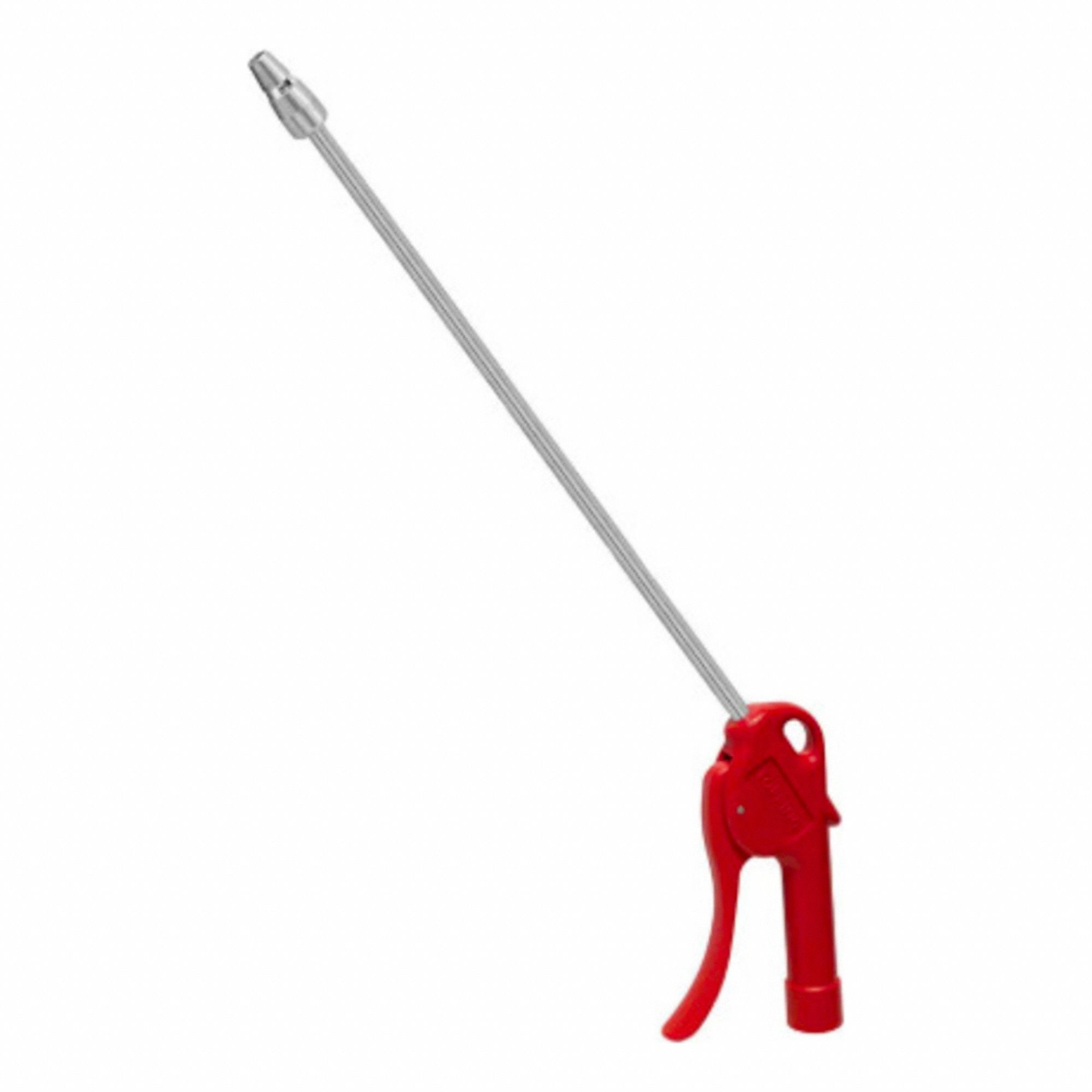 AIR-POWERED GUN,1/4 IN AIR INLET SZ,RED