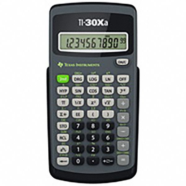 SCIENTIFIC CALCULATOR,LCD DISPLAY,6 IN