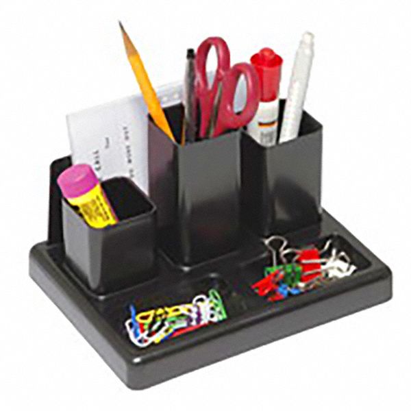 VICTOR PLASTIC DESK ORGANIZER,6 SECTIONS - Desk Organizers and