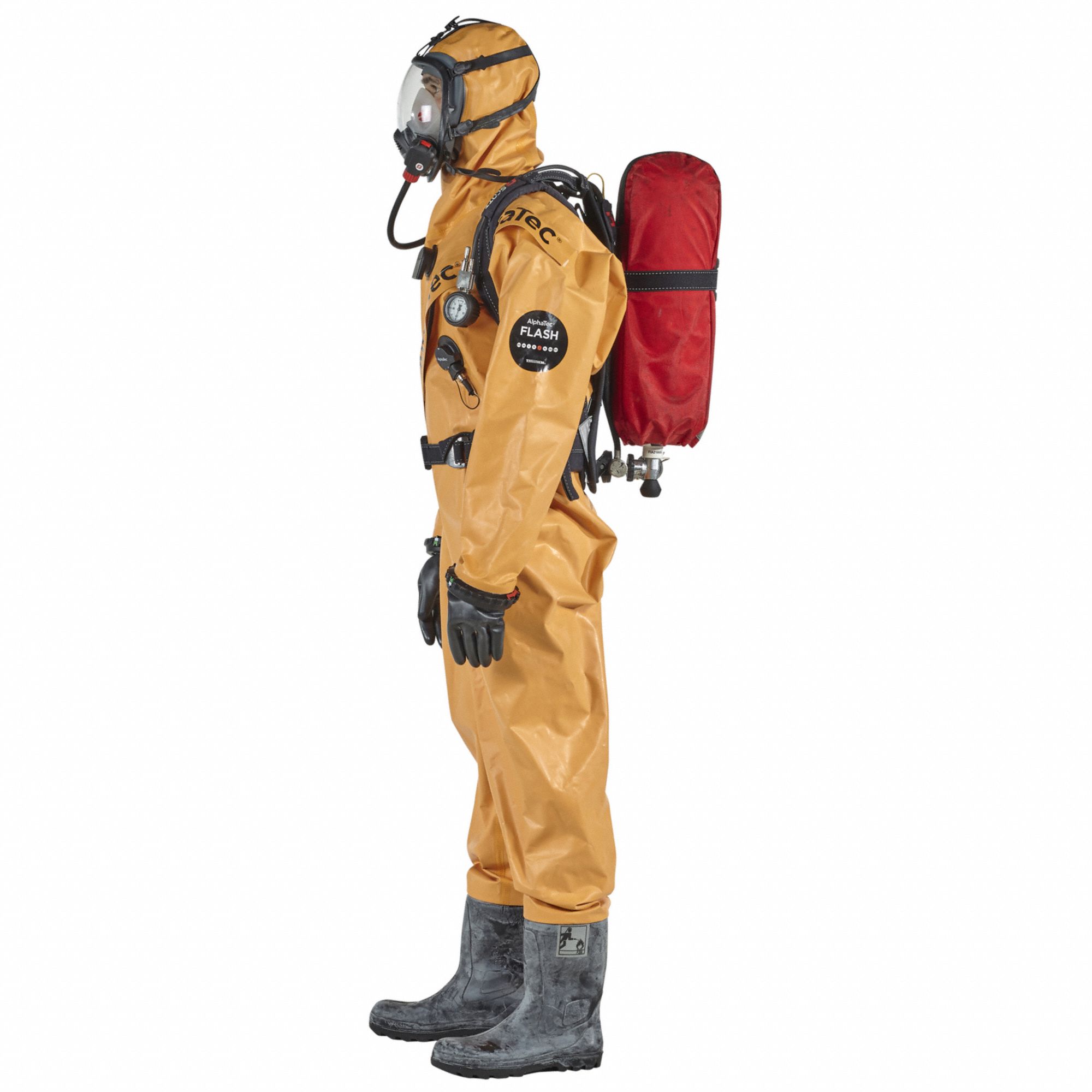 ALPHATEC Chemical Protective Suits, Front Entry Location, Chloroprene