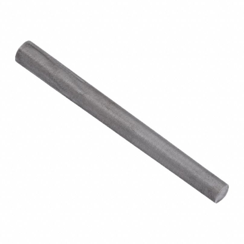 Taper Pin: Inch, Std, #6 Pin Size, 3 in Shank Lg, 0.342 in Large End Dia, Steel, Ungraded, 5 PK