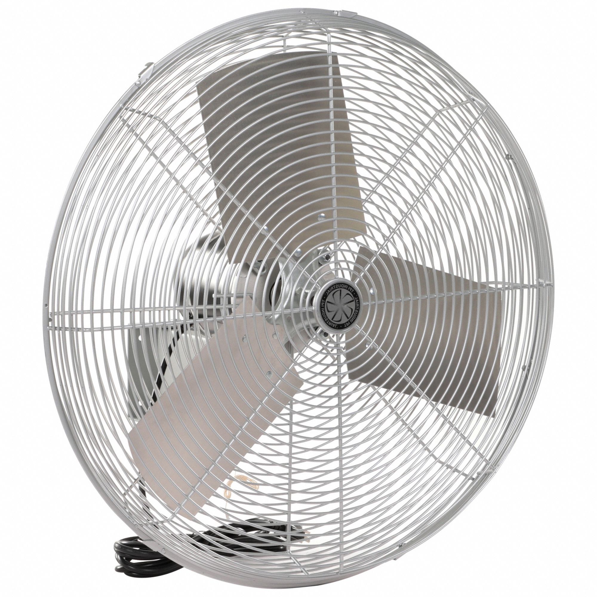 AIR CIRCULATING FAN, 120V, 288, 27X26X14½X27 IN, ½ IN DIA, 60 HZ, AL, 6,000 CFM, 67 DBA, 12 FOOT CORD