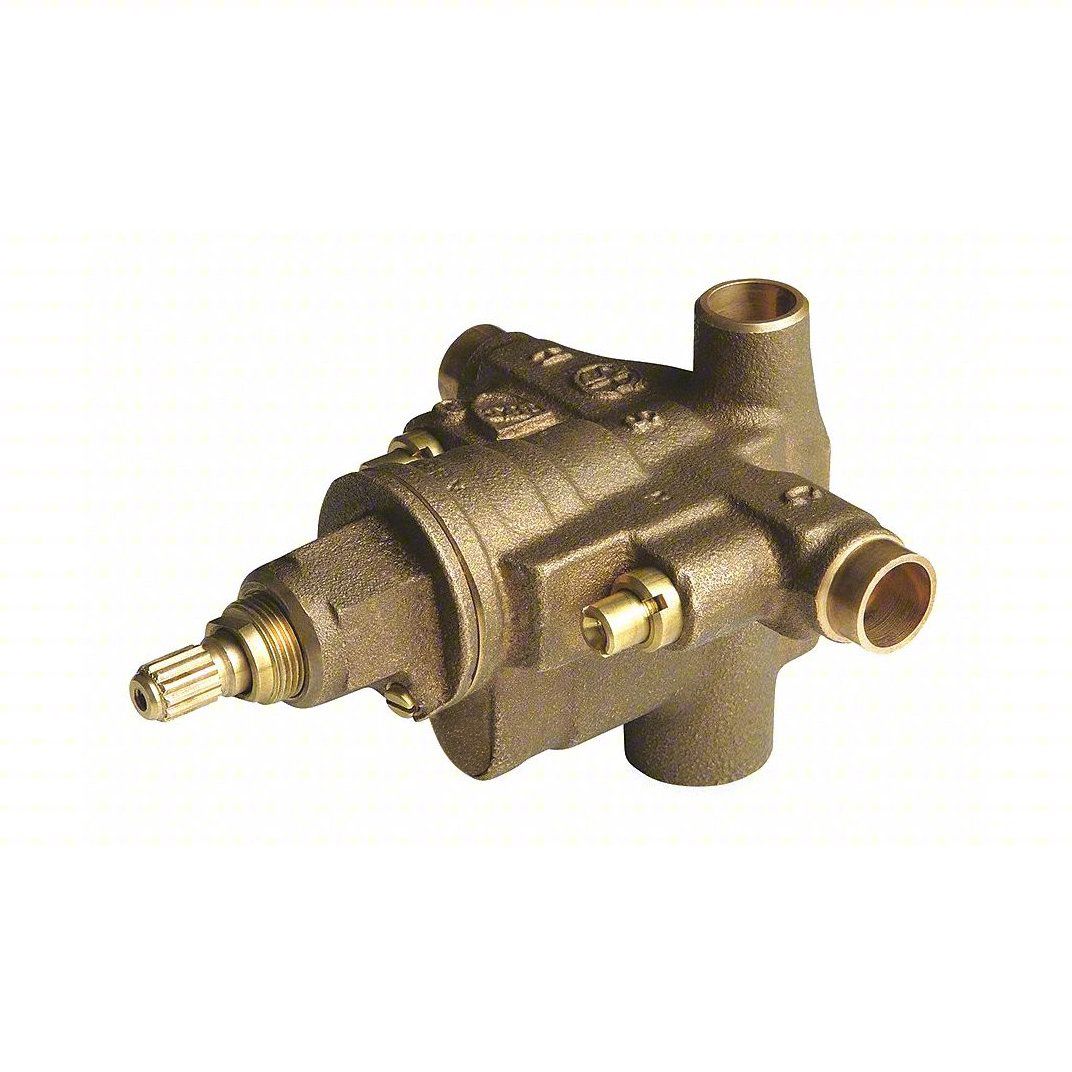 BATHTUB AND SHOWER VALVE: ZURN, FOR Z7200-SS-LH, FOR USE WITH TEMP GARD SHOWER VALVES