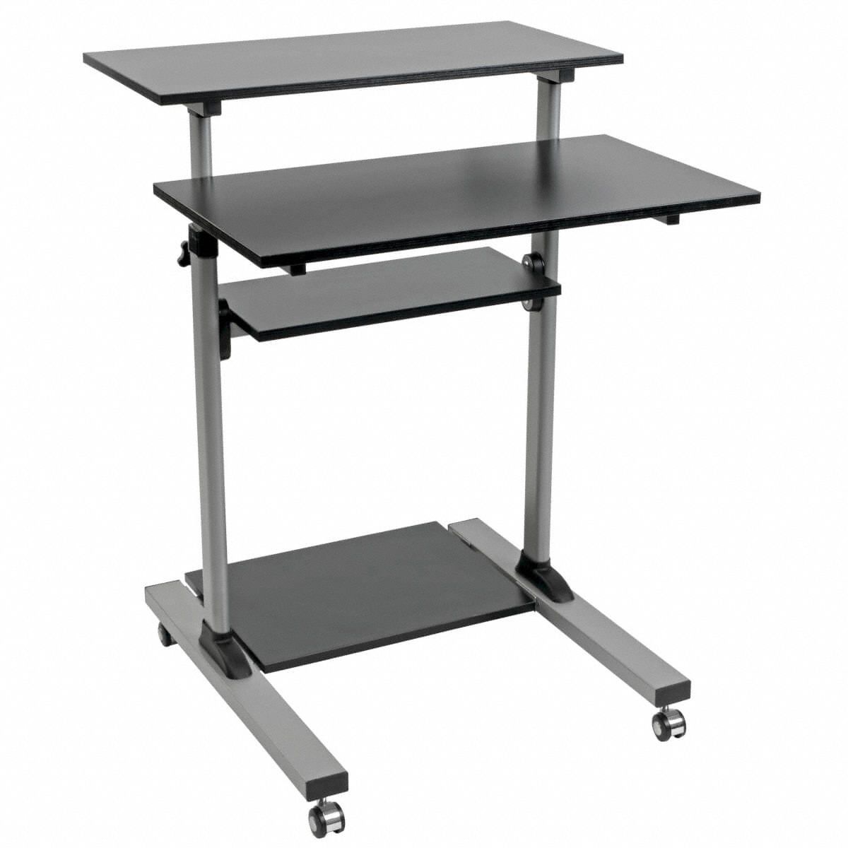 ROLLING STANDING DESK WORKSTATION HEIGHT