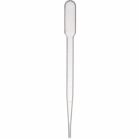 Transfer Pipette: 7.5 mL Capacity, Non-Sterile, Std Transfer Pipette, LDPE, 500