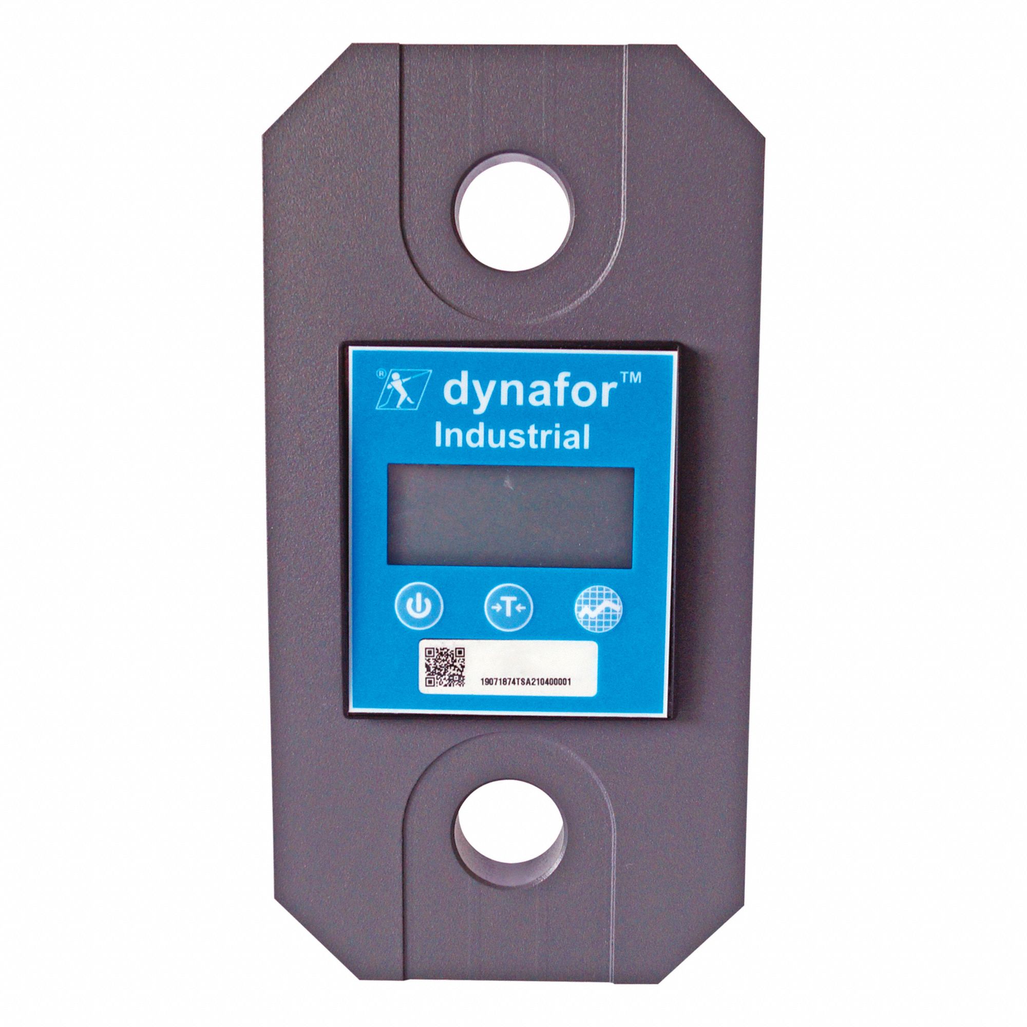 LOAD INDICATOR, DIGITAL, 1000 KG CAP, LCD DISPLAY, 55/64 X 7 33/64 IN, ALUMINUM