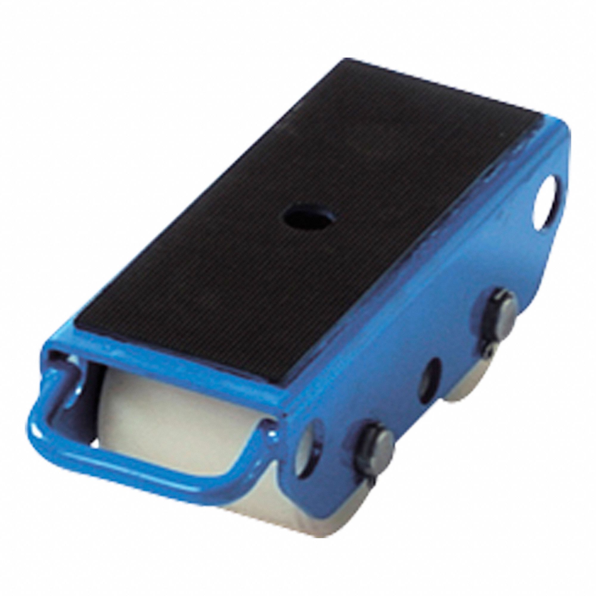 PUSH TROLLEY, LD CAP 4409 LB, WHEEL DIA 4 21/64 IN, POLYURETHANE