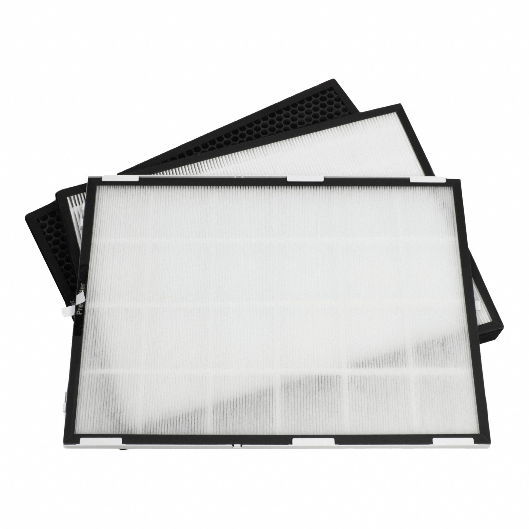 Air Filter: Box Filter/Trio-Plus Air Purifier, 60RP69, 583 cfm Airflow - Max