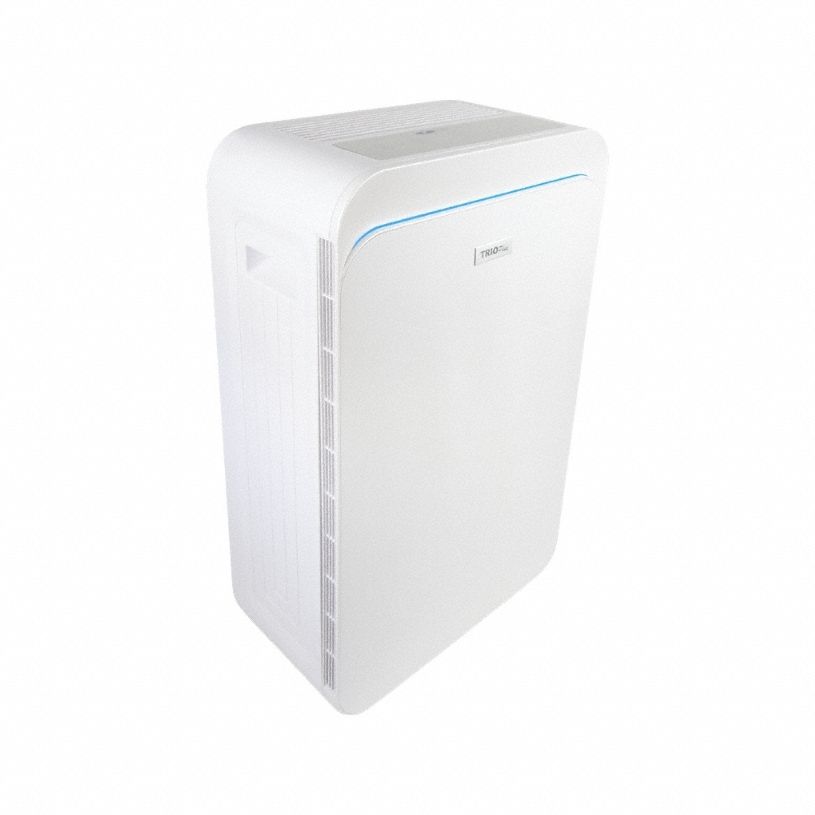 Portable Air Cleaner: 3, 300 sq ft Max Coverage Area, 440 cfm Max Airflow