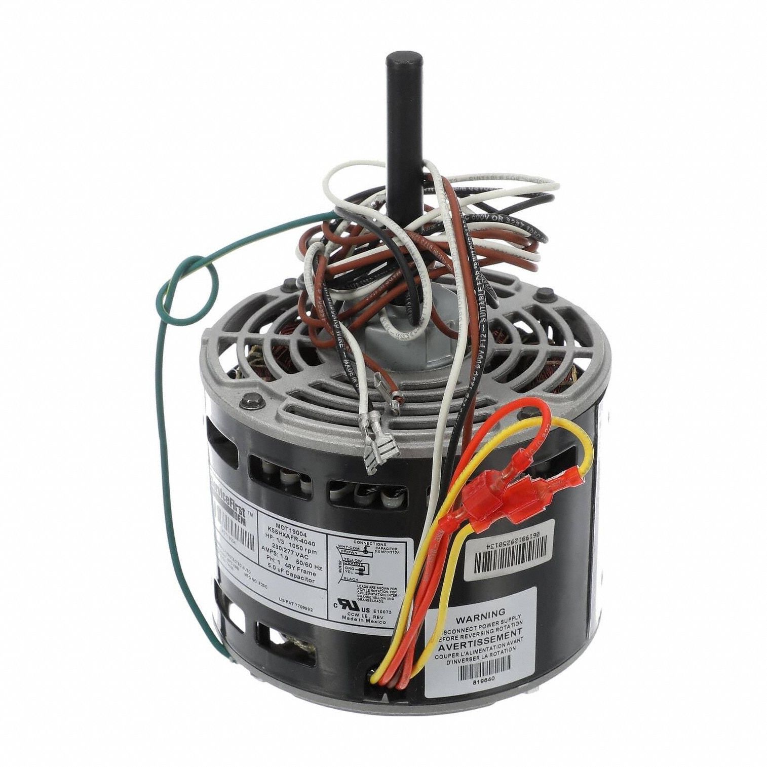 HVAC Motor Single 1/3 hp