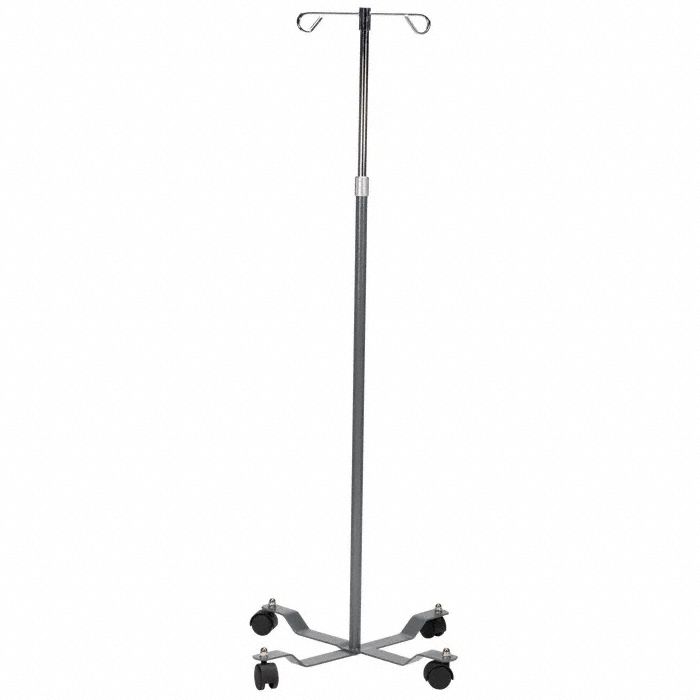 Crutches 300 lb Silver 62 H PK2