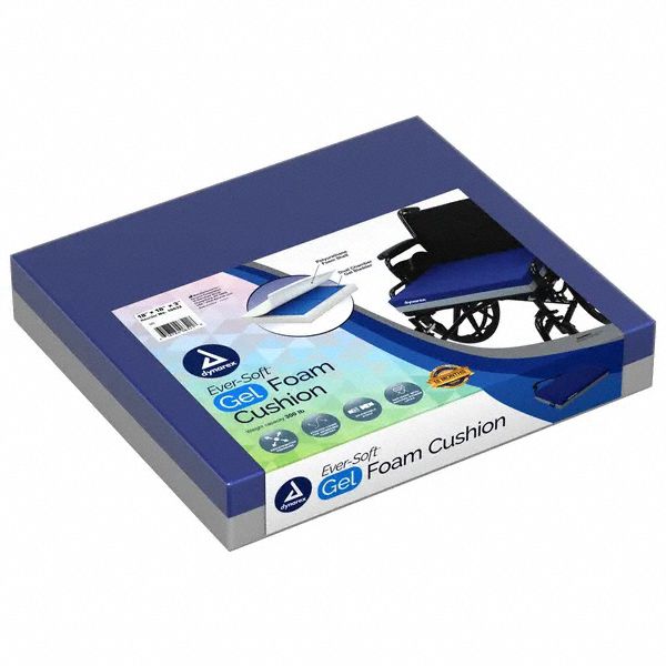 Wheelchair Cushion: FIRST VOICE, Nylex Foam, 16 in Overall Lg, 20 in Overall Wd, 4EKE4