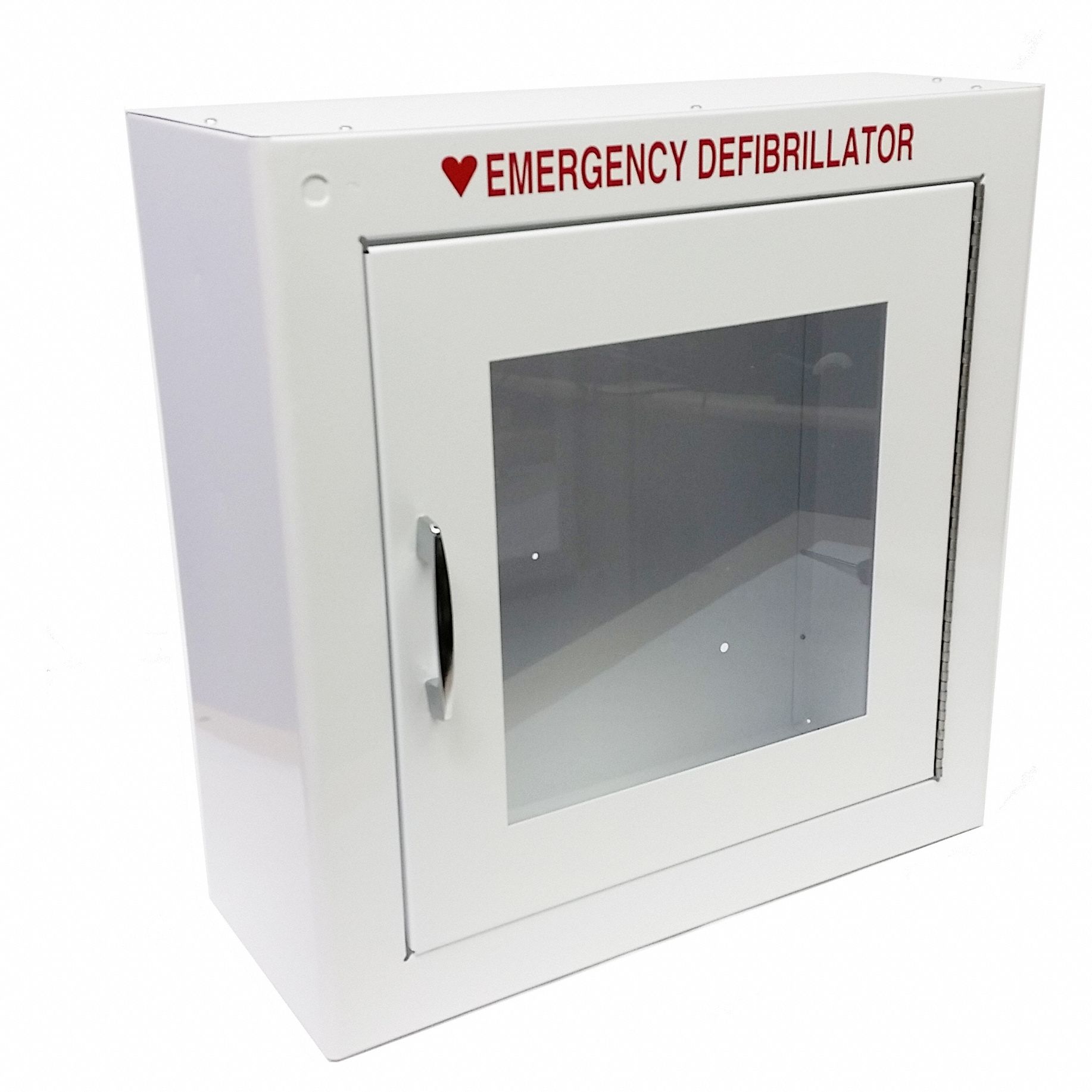 Defibrillator Storage Cabinet, White, Defibrillator Storage Cabinet ...