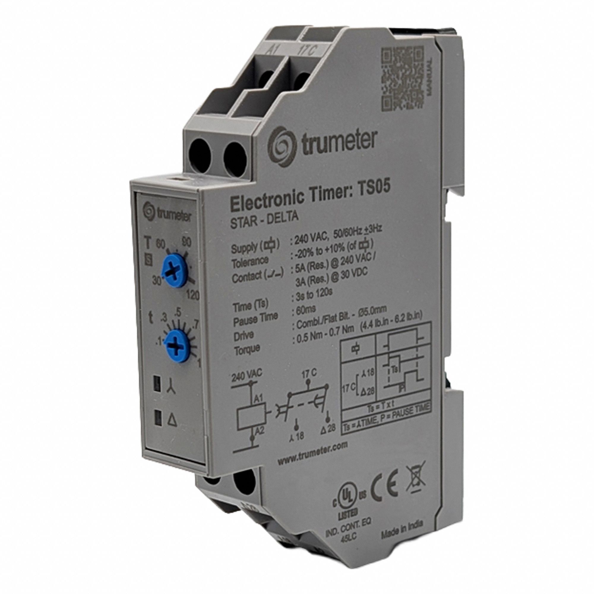 Time Delay Relay 110V AC