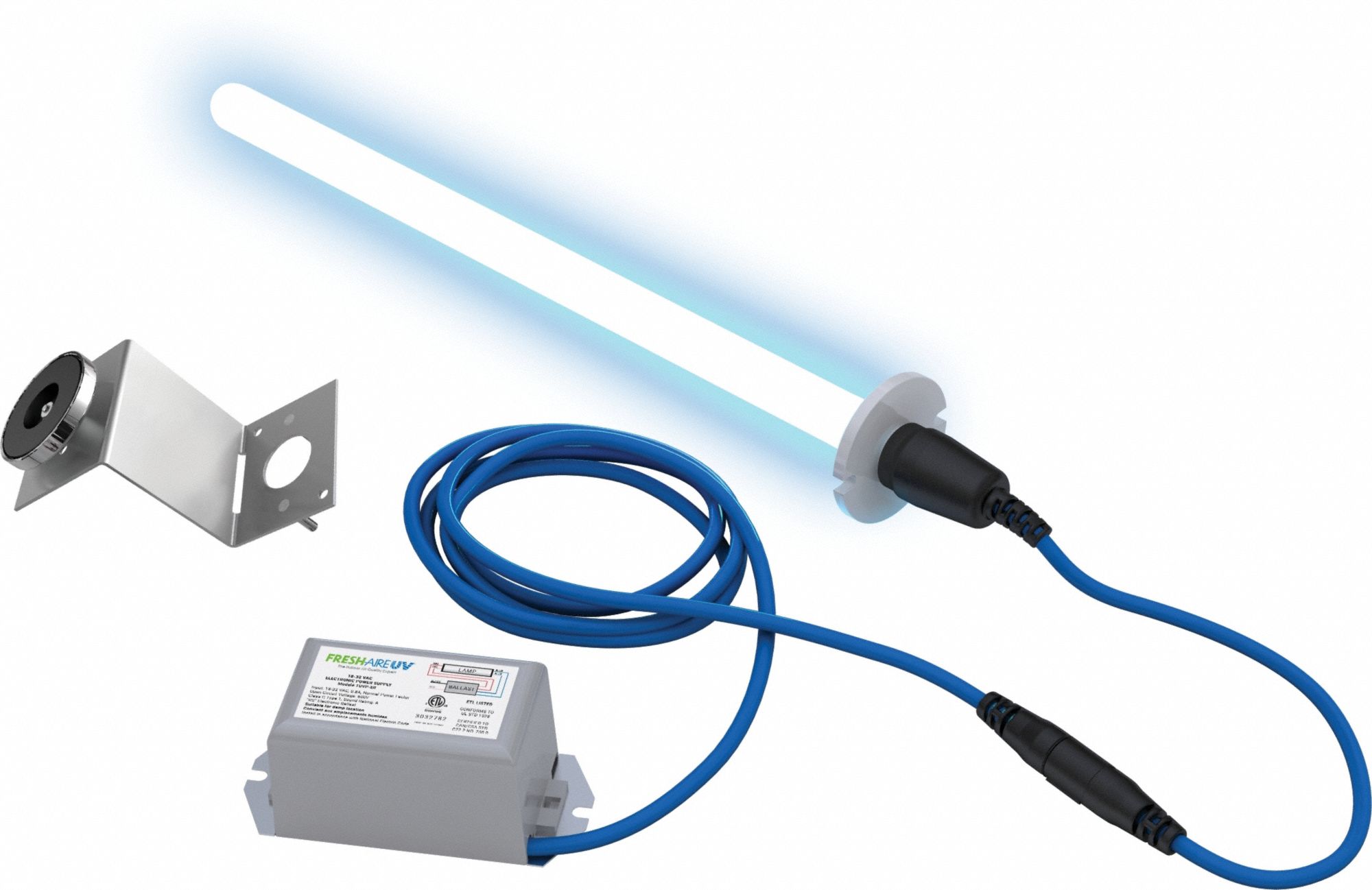 Blue-Tube UV lamp