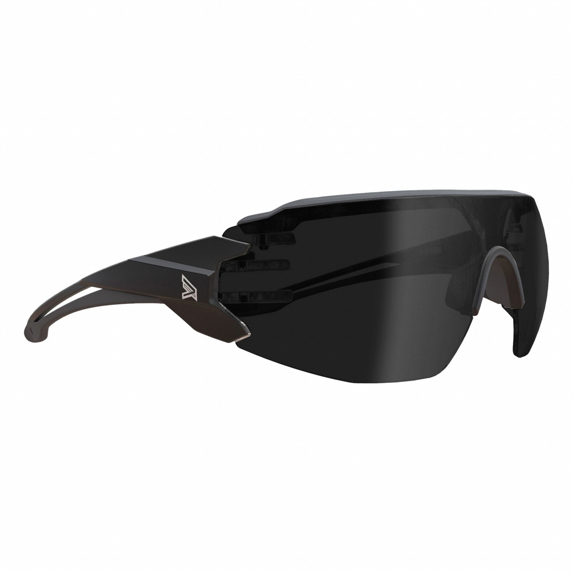 Safety Glasses: Smoke Lens, Half-Frame, Vapor Shield, Metal Detectable, Taven Series