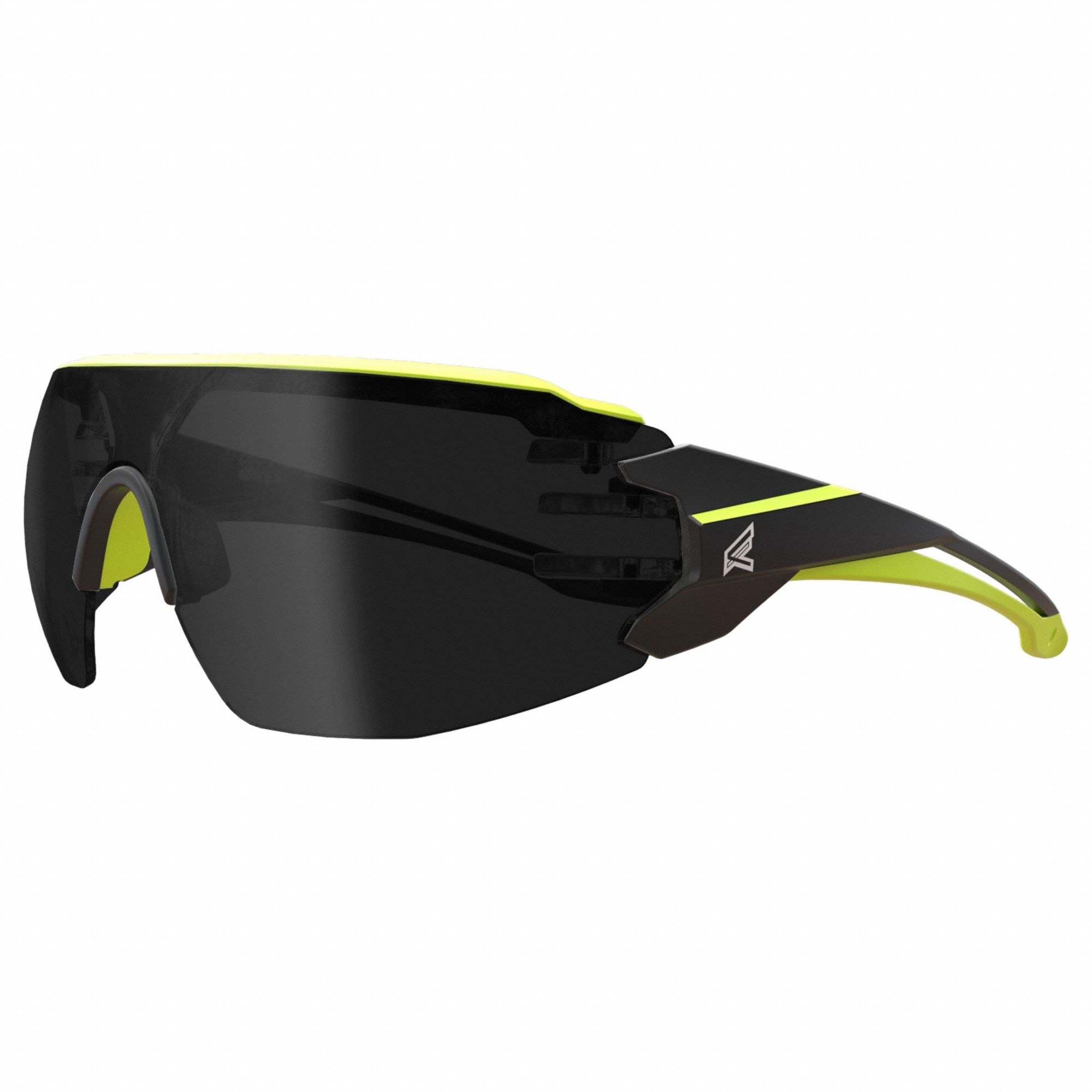 Safety Glasses: Smoke Lens, Half-Frame, Vapor Shield, Metal Detectable, Taven Series