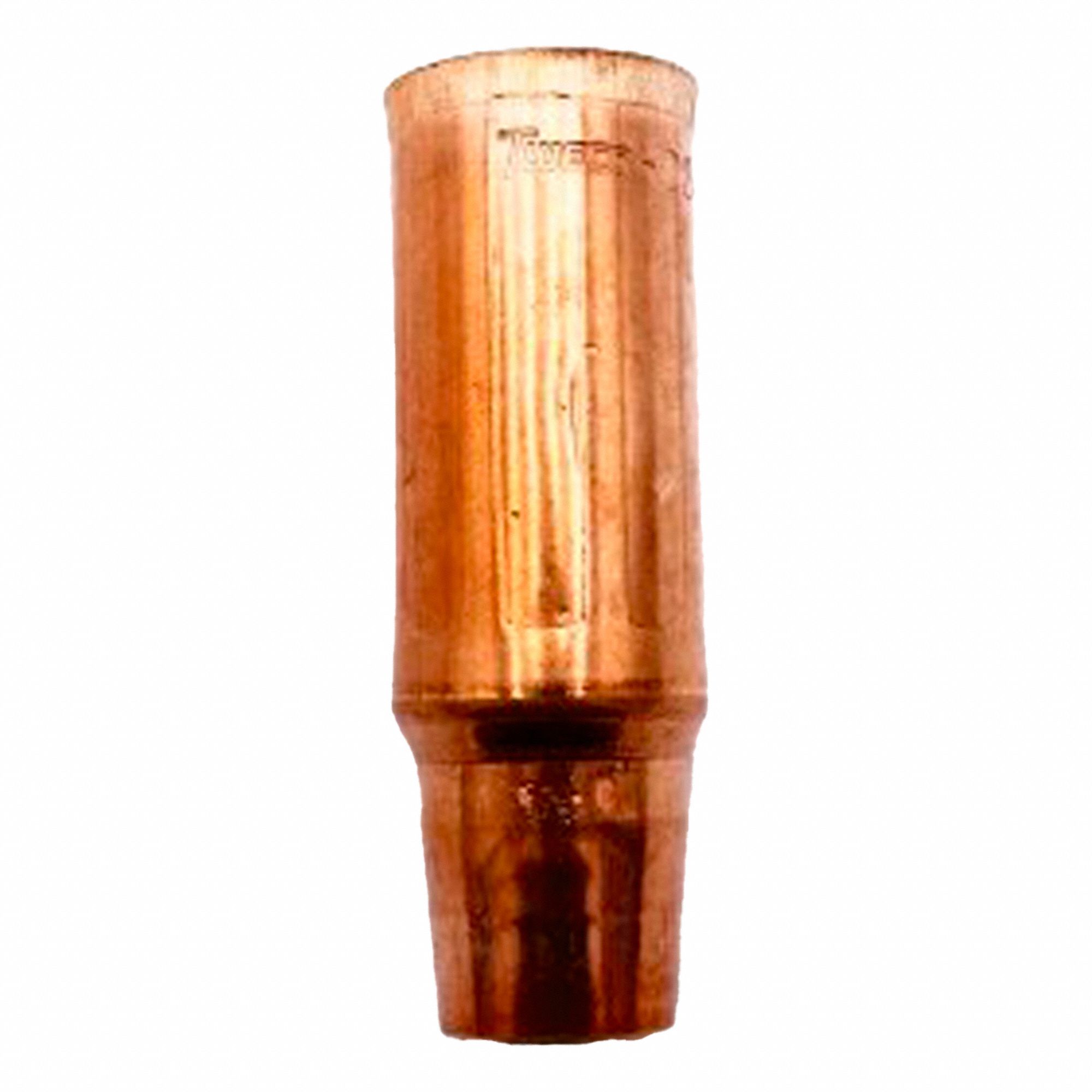 HD 24 SERIES NOZZLE, BRASS, COPPER ALLOY, SILICONE, FOR USE WITH GAS DIFFUSER, MIG