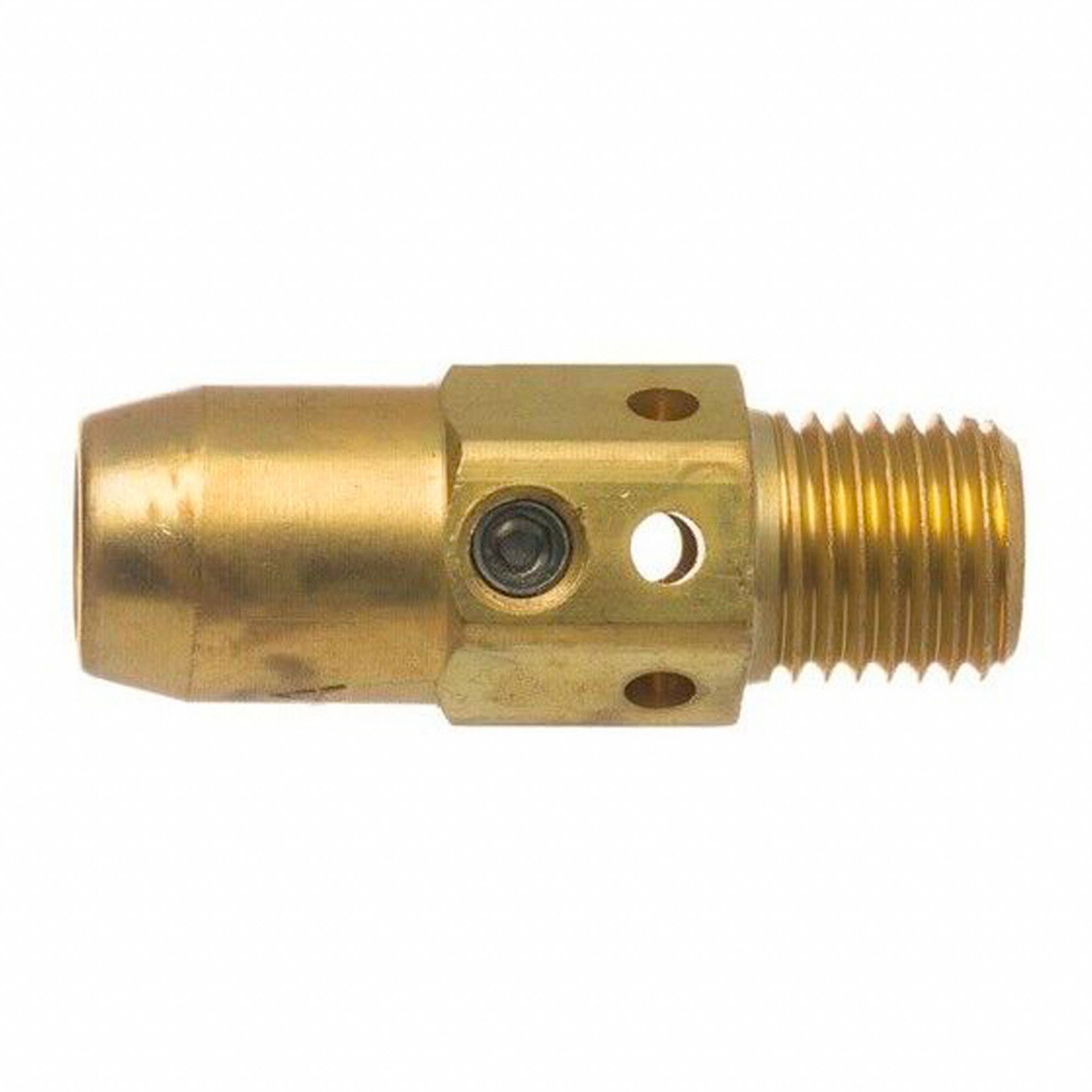 TWECO 54 SERIES GAS DIFFUSER, BRASS, FOR 23, 24A, 24CT, PMA24 NOZZLE ASSEMBLIES, NO. 3 & 4 MIG GUN