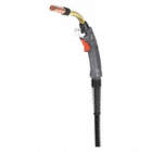MIG WELDING GUN, AIR COOLED, 350 A, NECK 360 °  ROTATABLE/M/45 °  ANGLE, TWECO, CABLE 5 M L, BRASS
