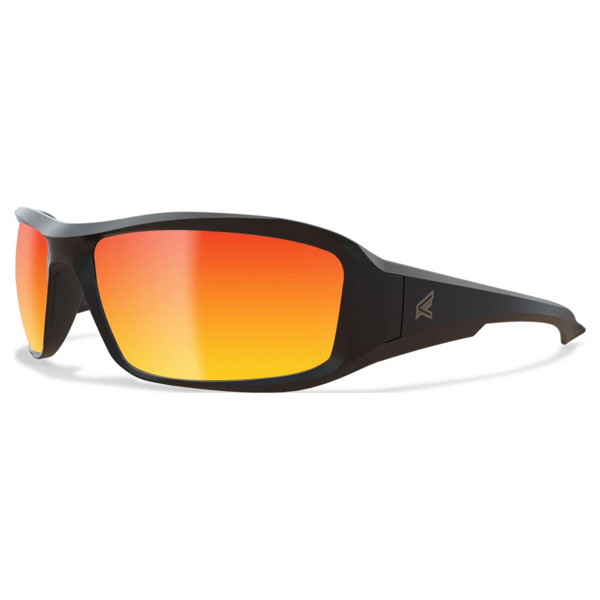 Safety Glasses: Orange Lens, Full-Frame, Anti-Fog/Polarized/Scratch-Resistant
