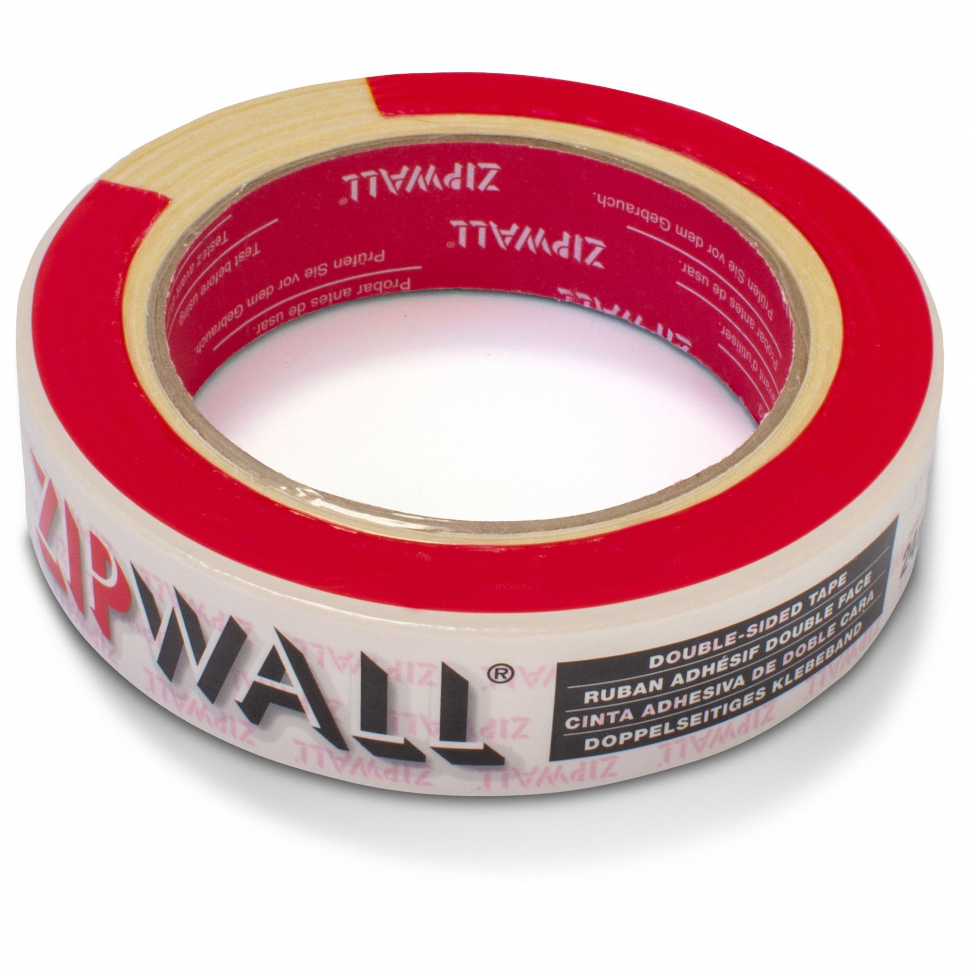 Zipwall Double Sided Tape for Dust Barriers T150, Size: 1 in