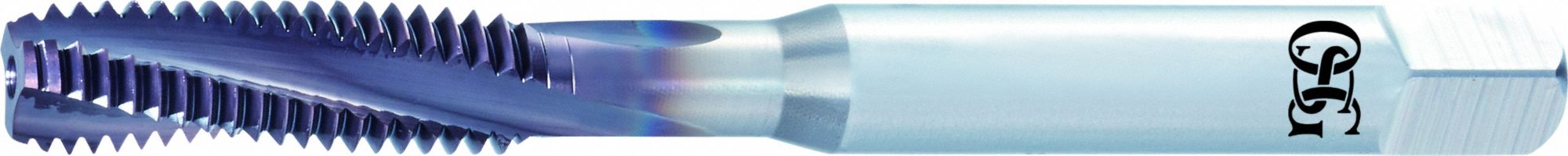 OSG SPIRAL FLUTE Tap: M10x1.25 Metric, D5 / 4H-6H, 3 Flute, Bottoming Chamfer, Carbide (MPN 1660000800). Key specifications — attr1299826: D5 / 4H-6H.