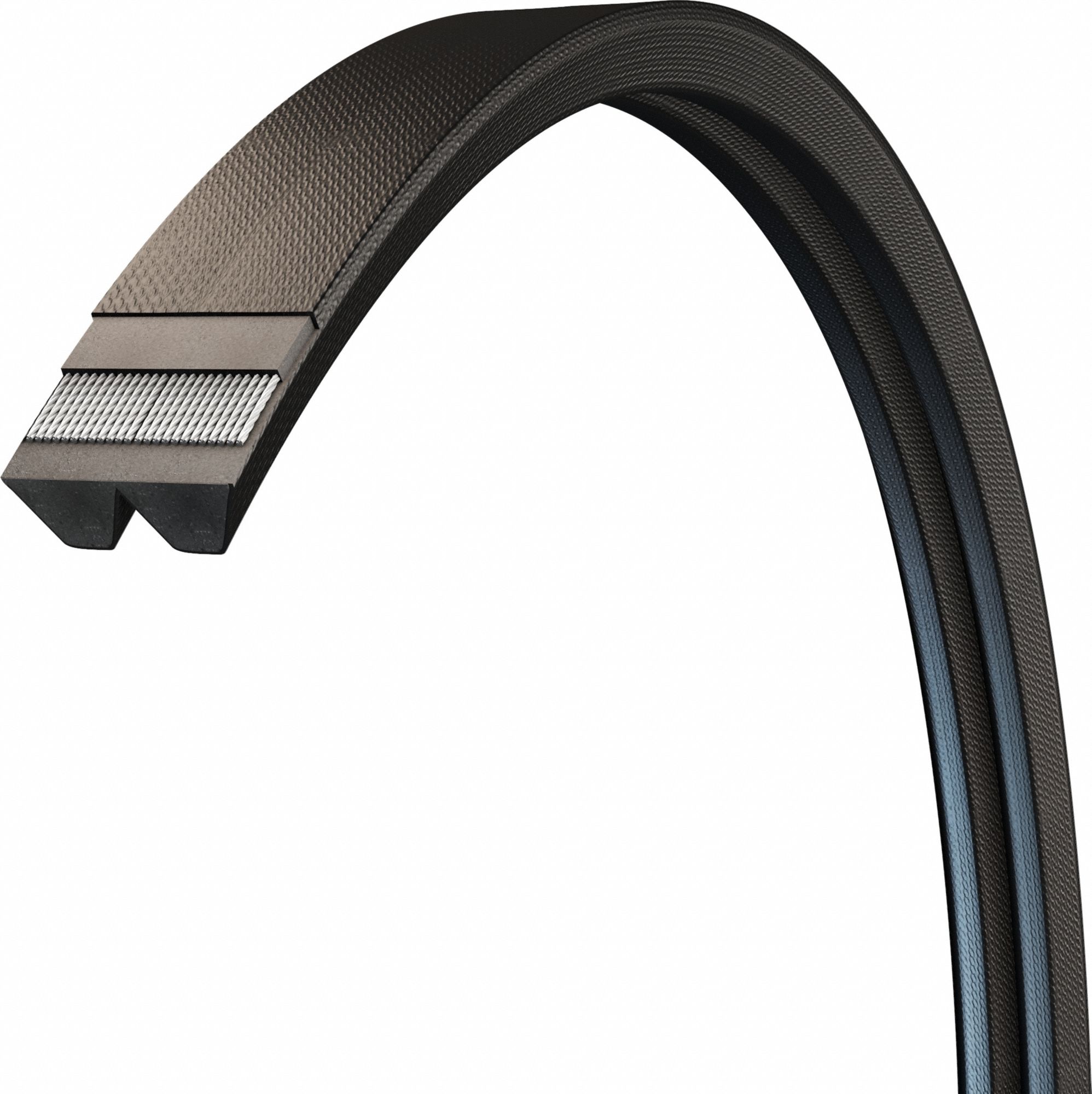 CONTINENTAL V-Belt: 2/8V1250-S, 2 Ribs, 128 in Outside Lg, 2 in Top Wd, 29/32 in Thick (MPN 20064510)