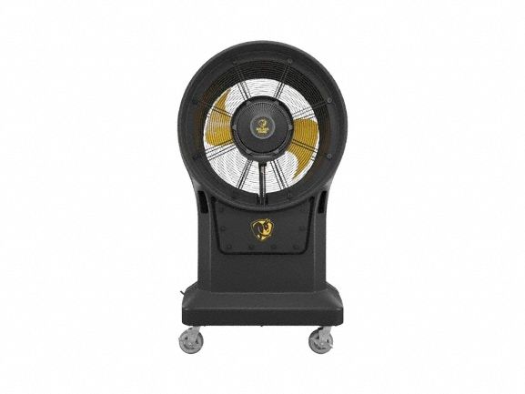 Portable Misting Cooler: 400 sq ft to 2, 725 sq ft, 120V AC