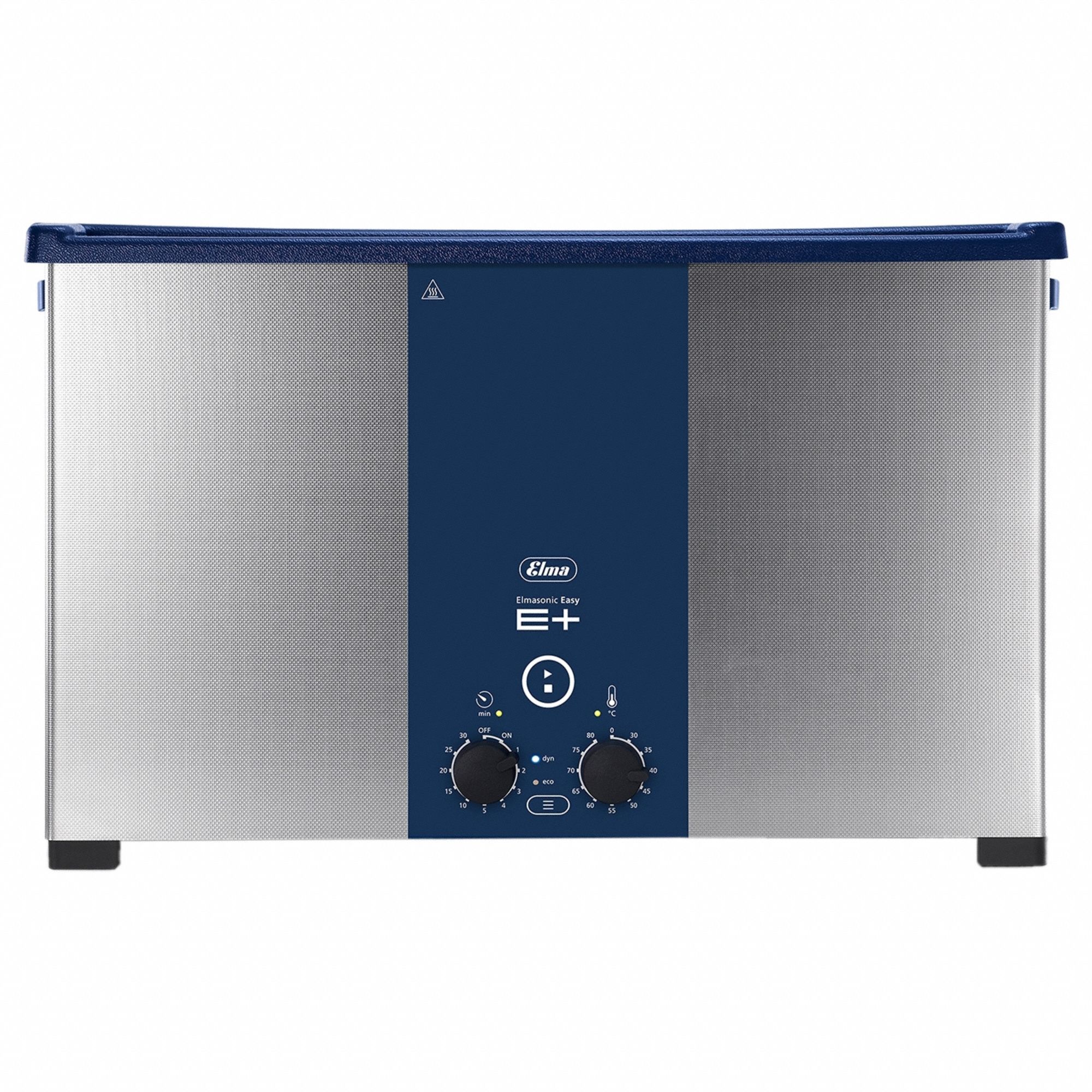 Ultrasonic Cleaner: 7.5 gal Tank Capacity, Dynamic/Eco/Heat, 11 3/4 in Tank Dp