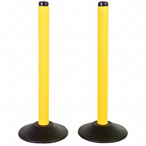 Stanchion: Overall Black/Yellow,
