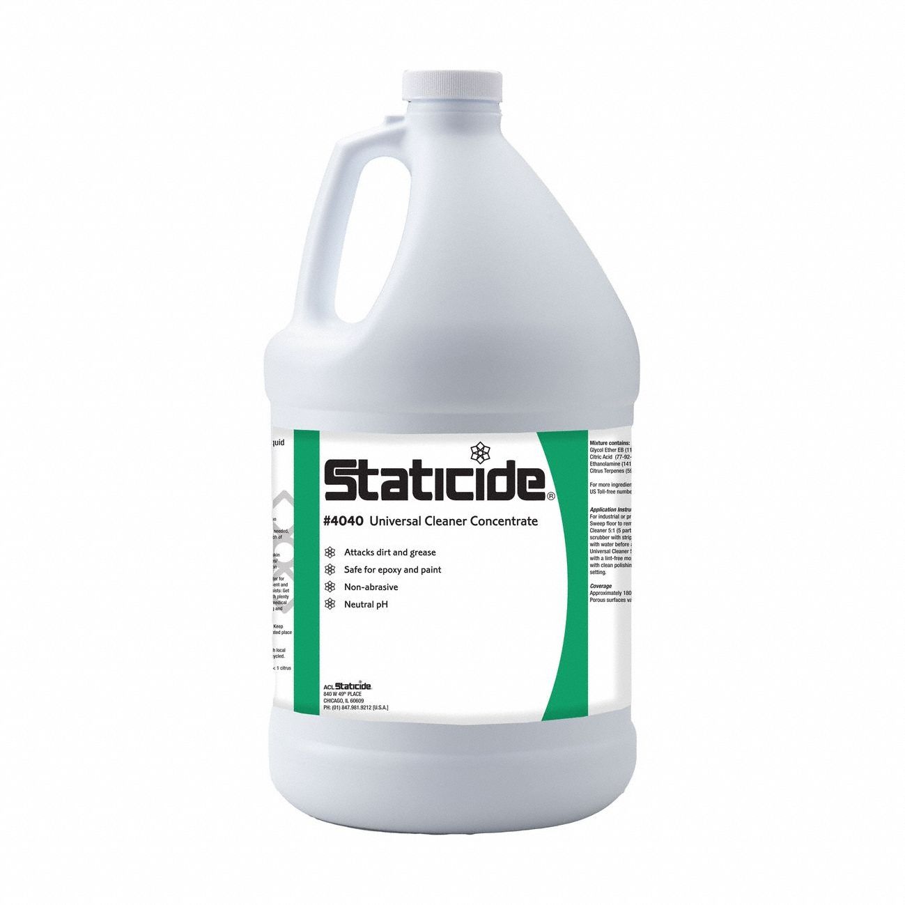 Floor Cleaner: Jug, 1 gal Container Size, Concentrated, Liquid