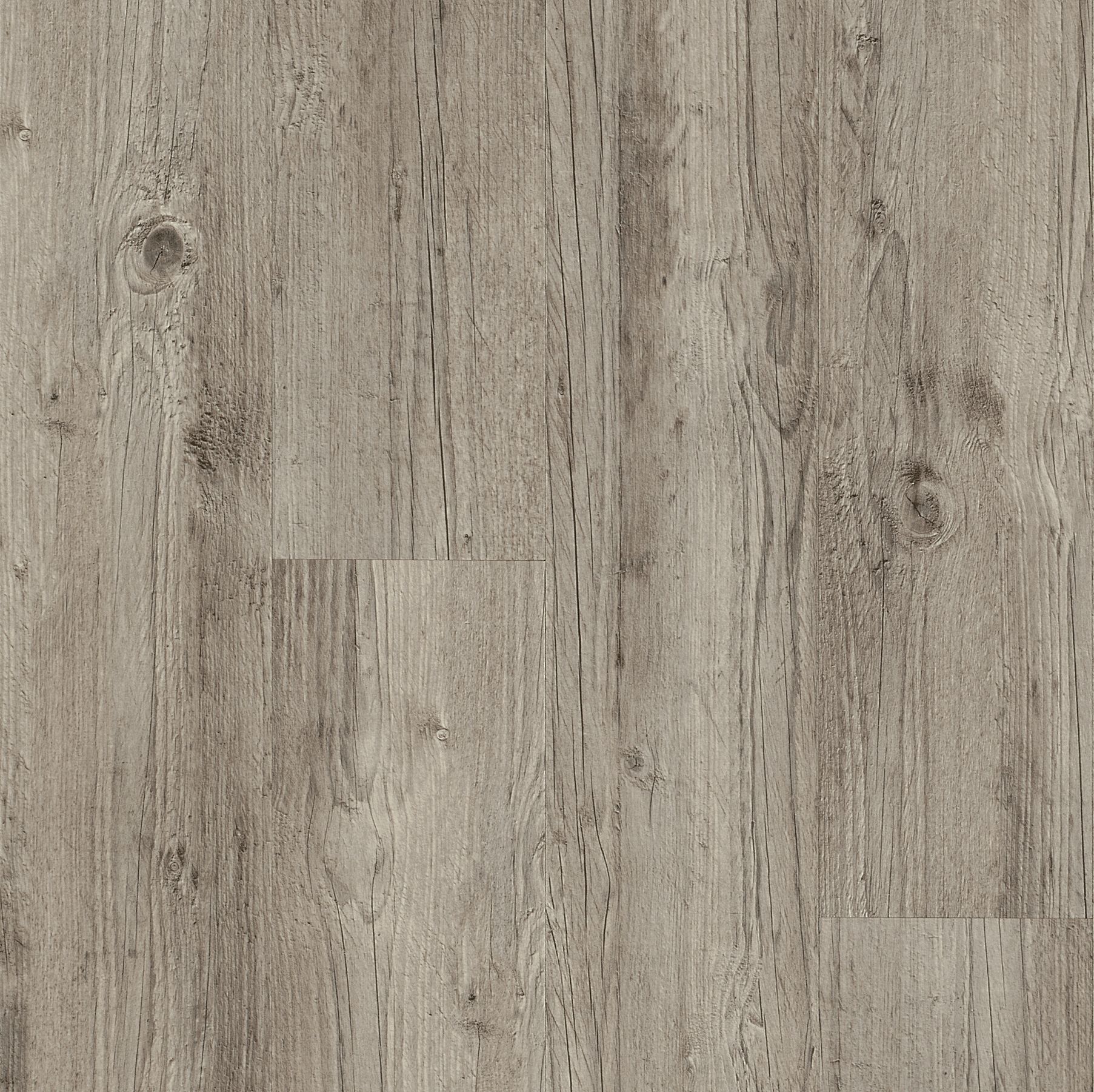 Vinyl Floor Tiles: Weathered Gray, Century Barnwood, 6 in Tile Wd, Smooth, Vinyl