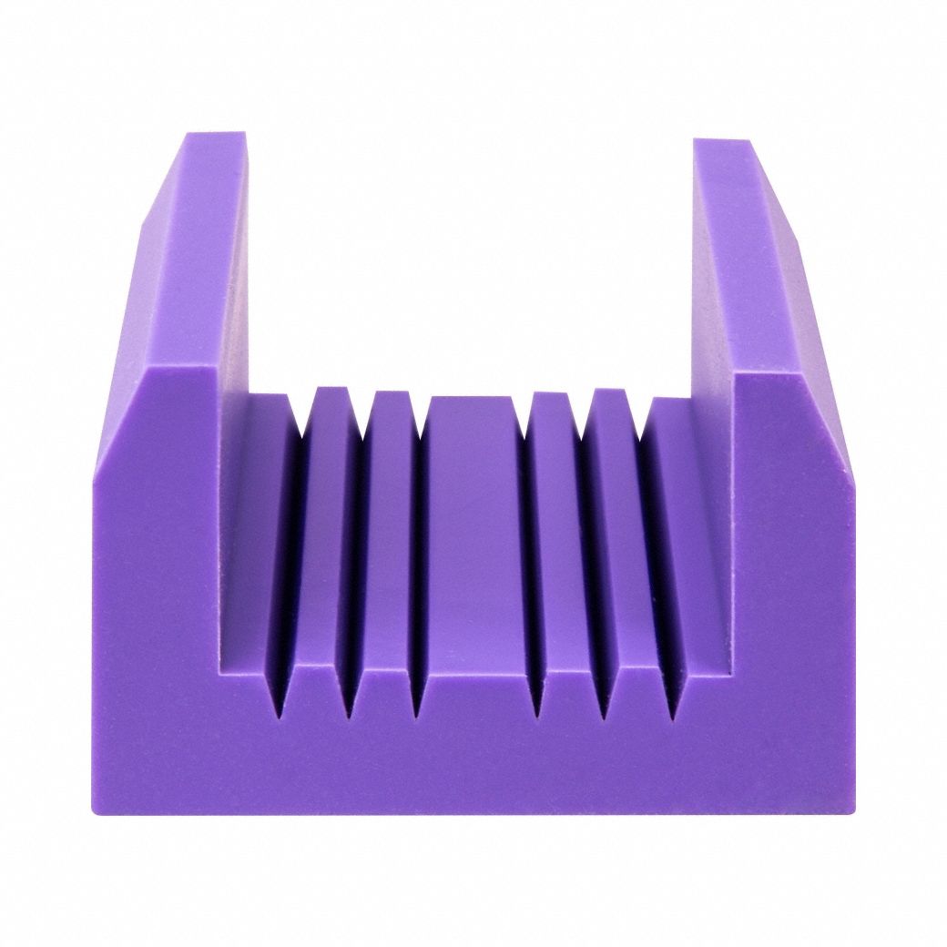 Sound-Isolating Floor Floater: Floor Floater, 2 1/8 in Overall Wd, 2 in Overall Lg, 50 PK