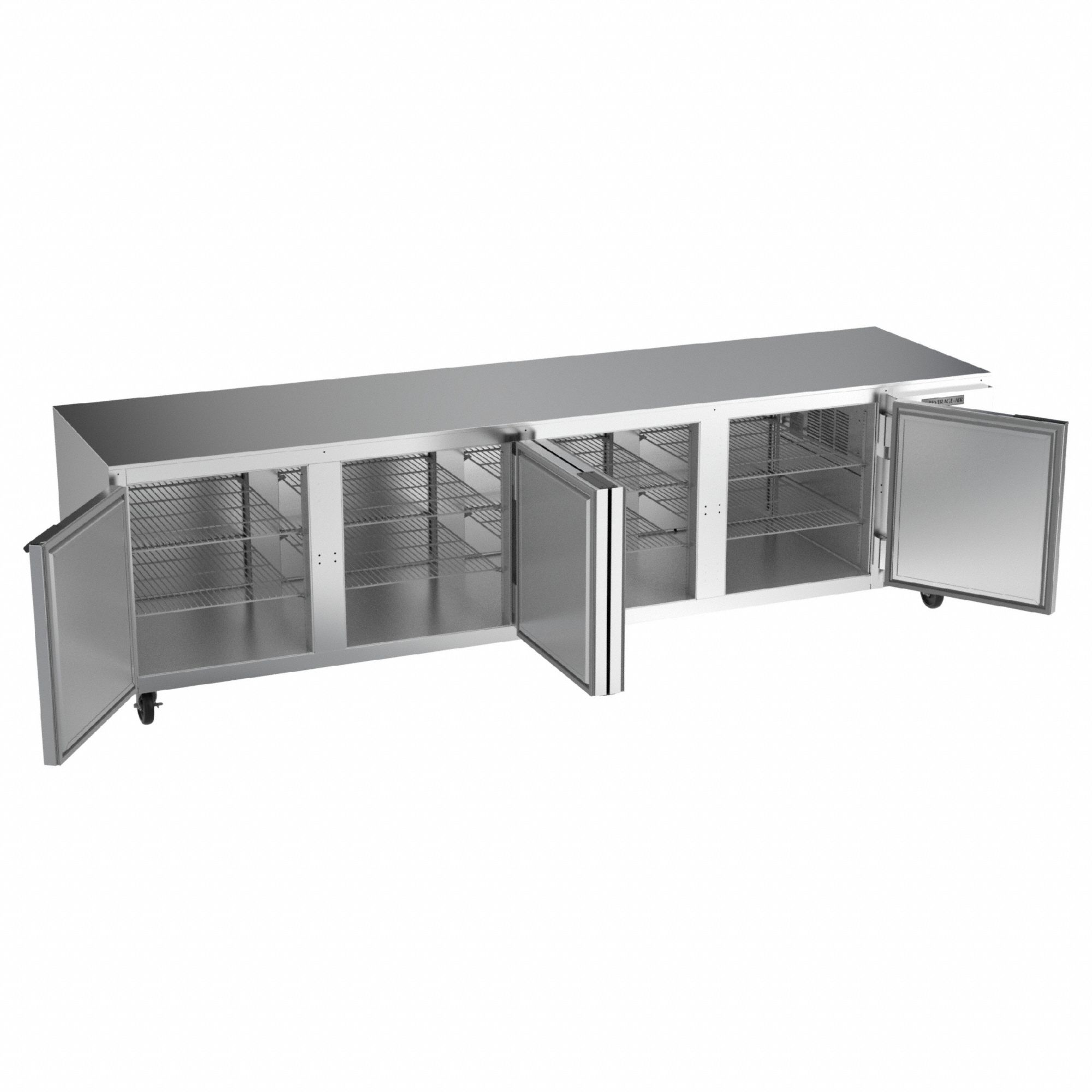 Refrigerator: Silver, 40.1