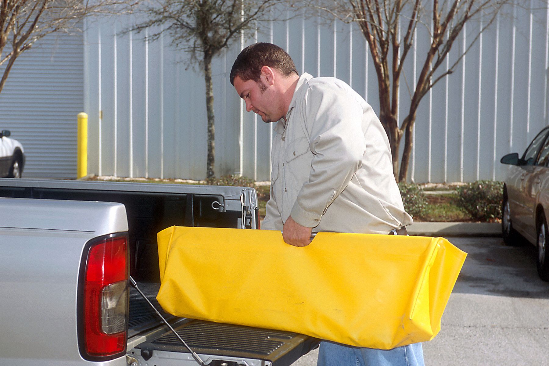 DISPOSITIF DE LEVAGE À ULTRA-RÉGLAGE, 7 PO, POLYESTER ENDUIT DE VINYLE, JAUNE